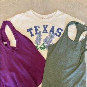 Women's Texas Top and Tank Top Set FP movement We the Free size small